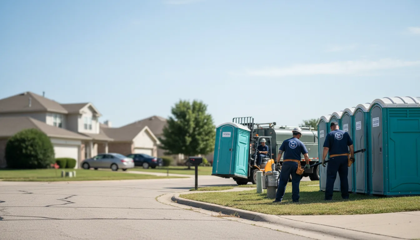 Porta Potty Rental in Wolcott, IN near me